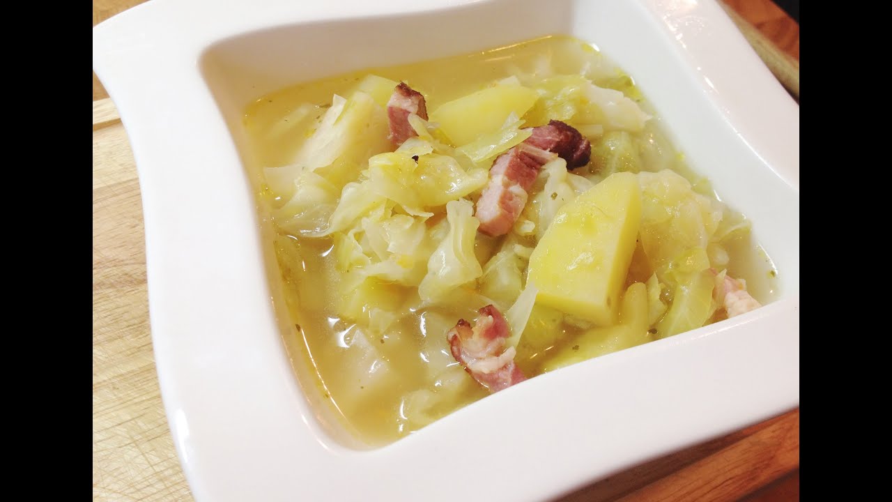 Spitzkohl Eintopf mit Rauchspeck