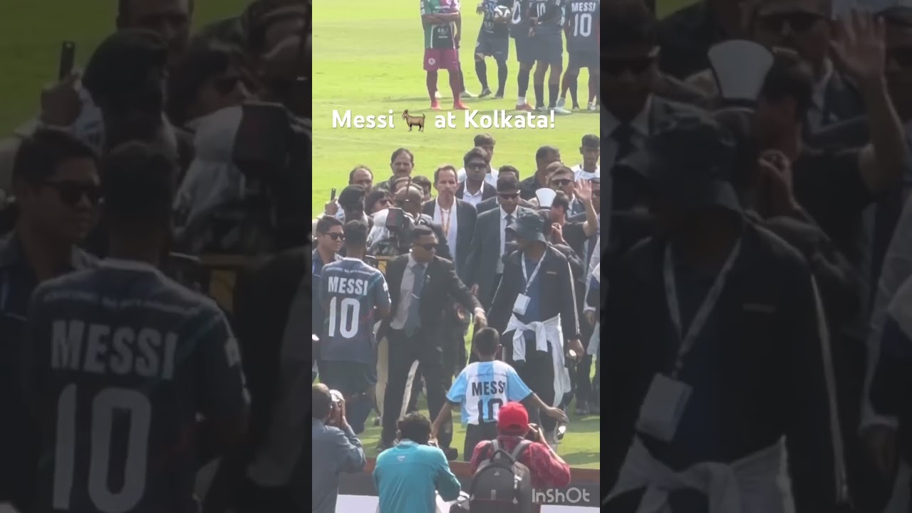 #messi at #kolkata - #goat #messiindia #messiinkolkata