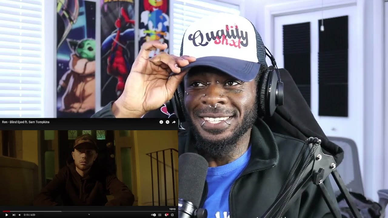 Ren ft Sam Tompkins - Blind Eyed [Reaction] 