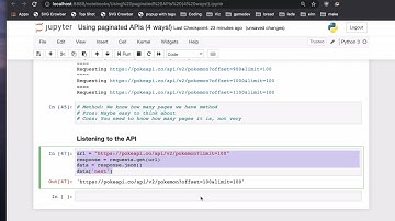Using paginated APIs with Python (four ways!)