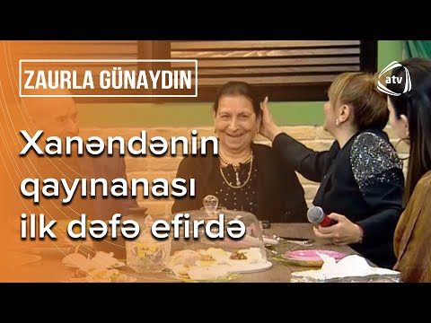 Gəlinlərimin ən ləzzətlisi Elnarədir - Məşhur xanəndənin qayınanası danışdı - Zaurla Günaydın