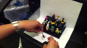 LEGO minifigures display box idea