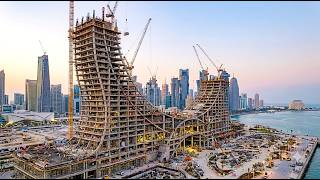 Discover the gravity defying construction techniques behind the $600 million mega project