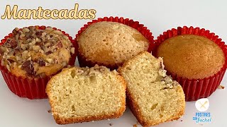 MANTECADAS SUAVES Y ESPONJOSAS | Magdalenas tradicionales mexicanas | POSTRES CON IXCHEL