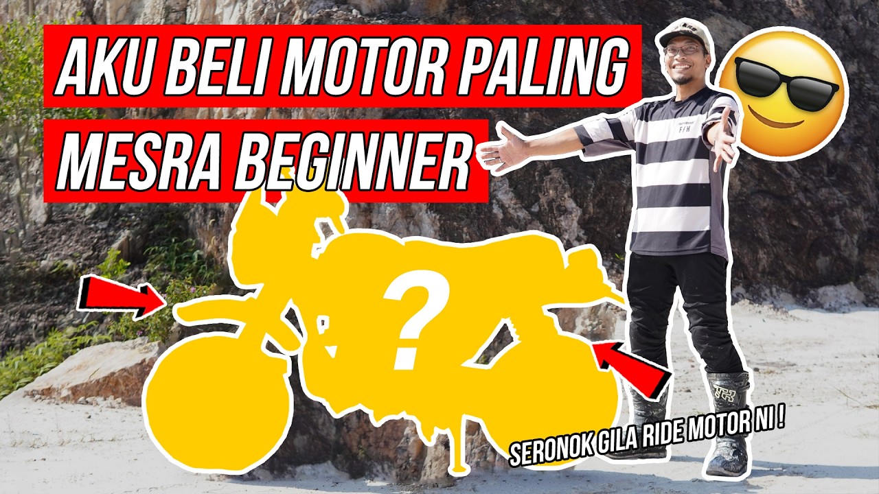 AKHIRNYA AKU BELI MOTOR BARU LAGI DAN TERUS MACAM-MACAM BUAT! | FEAT WANMNASRAN