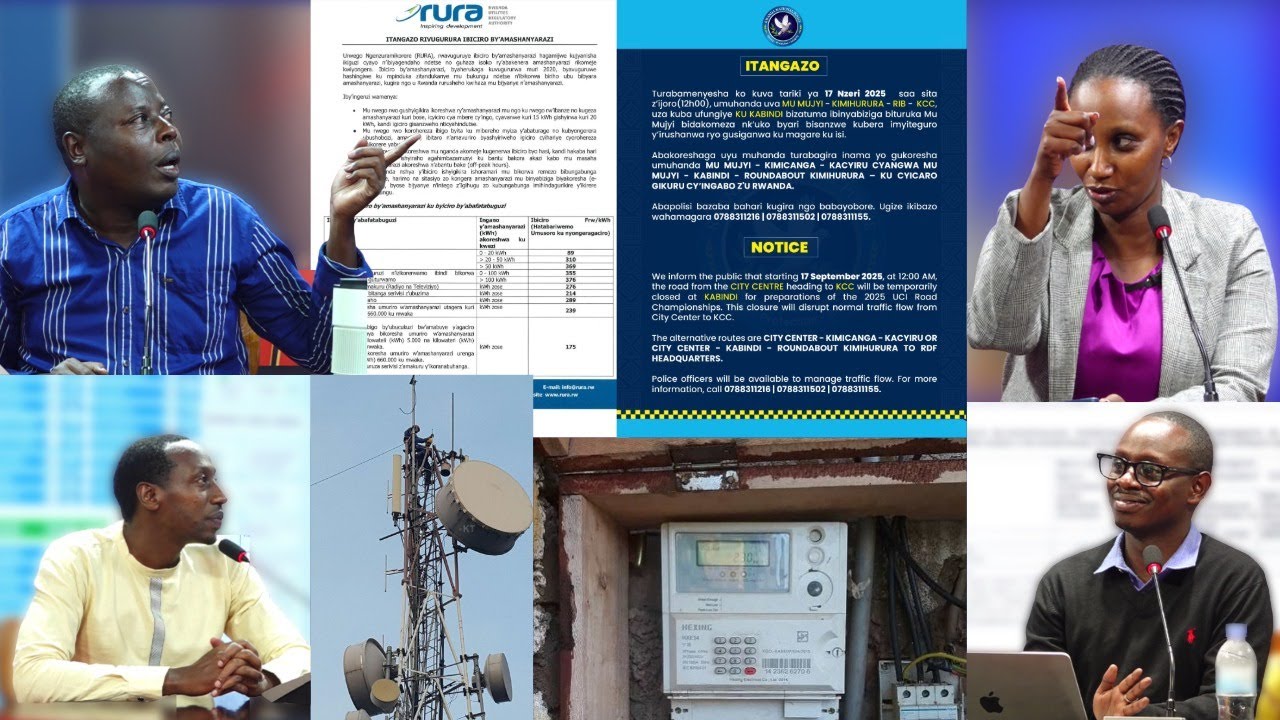 RURA YATANGAJE KO IBICIRO BY'UMURIRO W'AMASHANYARAZI BYAVUGURUWE. 