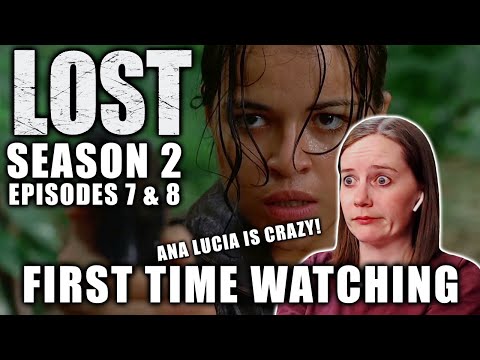 FIRST TIME WATCHING | LOST | Season 2 | Episodes 7 & 8 | TV Reaction | Ana Is A Crazy B!