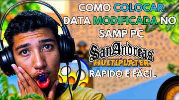 ATUALIZADO 2023! COMO COLOCAR DATA NO SAMP PC - SAMP PC - COMO COLOCAR DATA MODIFICADA - MDT SA