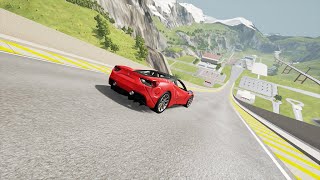 Ferrari 488 vs Road Jump | BeamNG.drive screenshot 5
