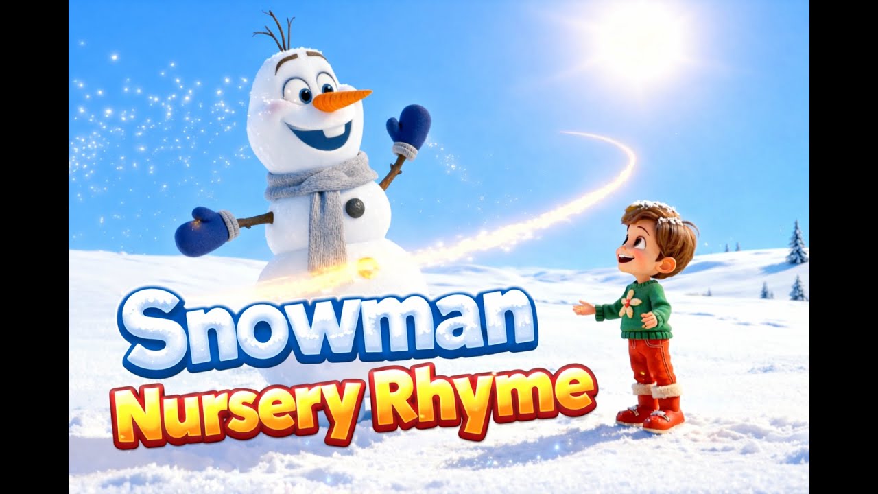 The Snowman Song ☃️ | Winter Song for Kids | Avalu Studios™ - YouTube