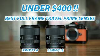 Trinity Prime Setup For Photographers - Viltroxs New 35Mm F1.8 & 55Mm F1.8 Evo