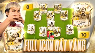 TRẢI NGHIỆM ĐỘI HÌNH FULL ICON THE MOMENT +8 VÀ ICON +10 ĐỘC NHẤT SEVER CỦA HLV VEGETTOXD