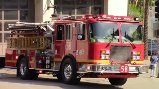 LACoFD Engine 58 Responding from Station 7