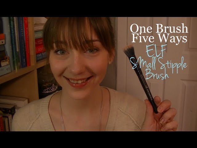 One brush, Five ways  ELF Small Stipple Brush 