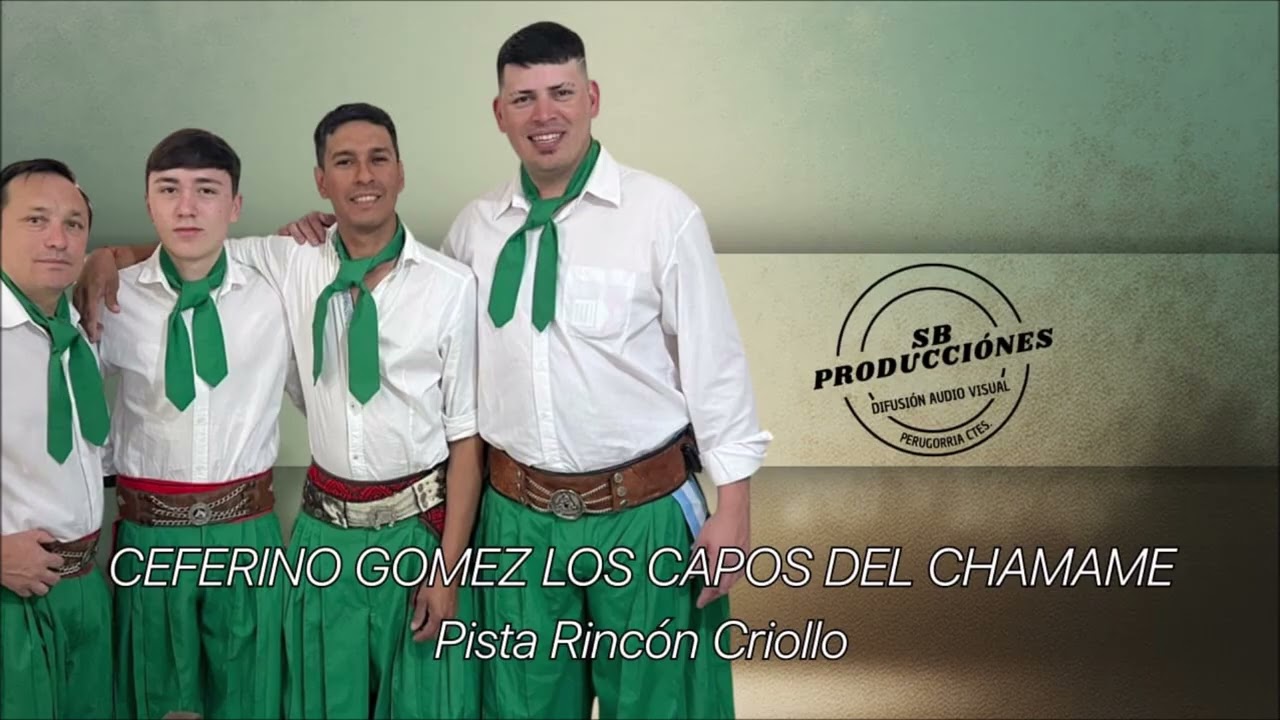 CEFERINO GOMEZ LOS CAPOS DEL CHAMAME EN VIVO PISTA RINCON CRIOLLO 06 08 25