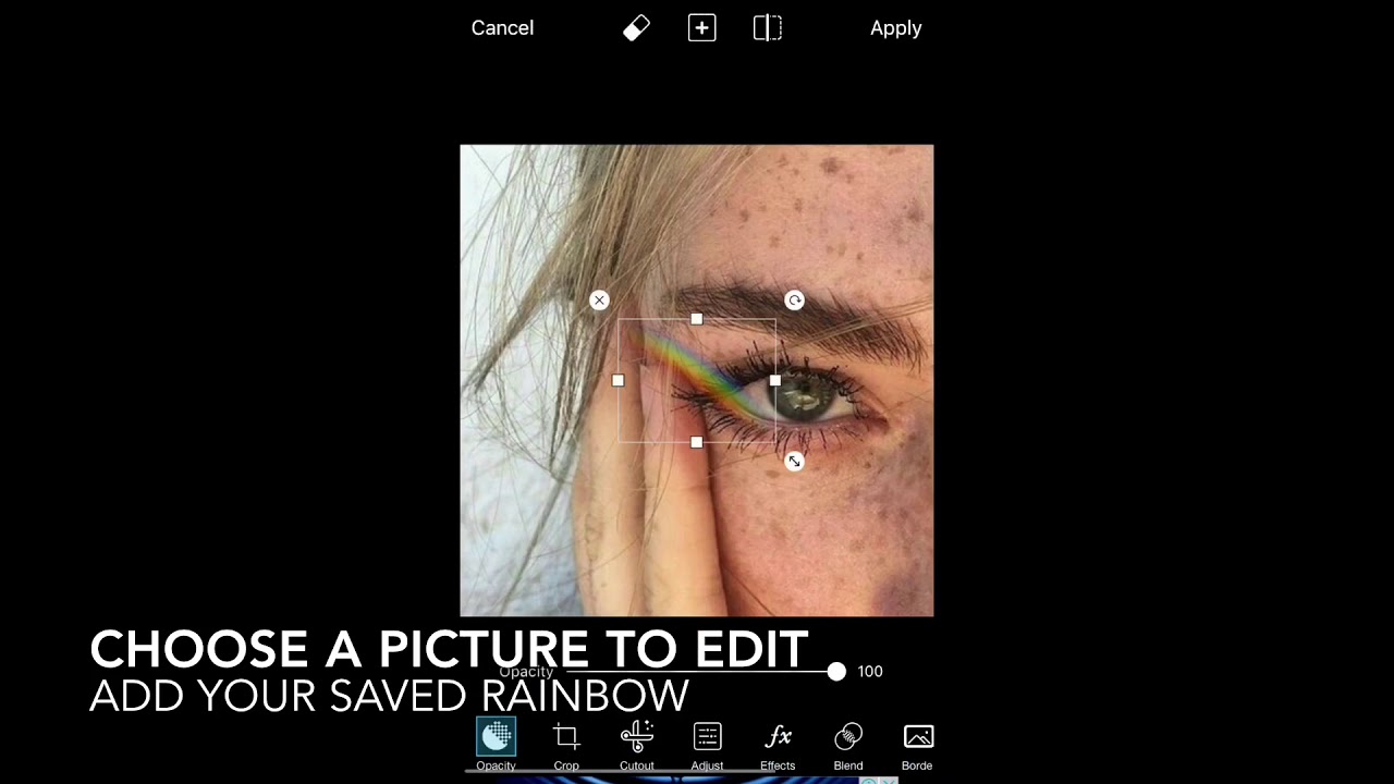 MAKE YOUR PHOTOS LOOK TUMBLR INSTANTLY || RAINBOW TUTORIAL