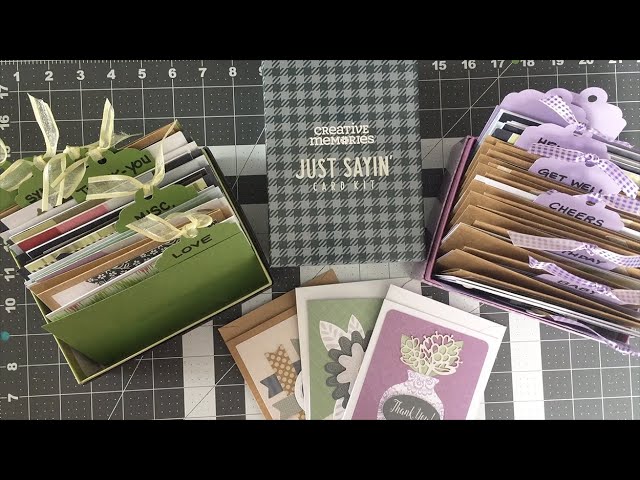 DIY Greeting Card Organizer Box - Salty Canary
