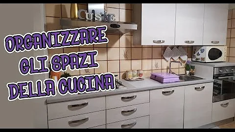 Come tenere in ordine i mobili della cucina?