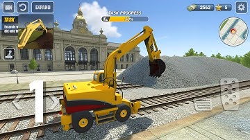 Excavator City Builder - Gameplay Walkthrough Part 1 - Dig a Hole (Android, IOS)