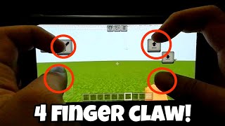 How to CUSTOMIZE 4 FINGER CLAW in MCPE New Touch Controls