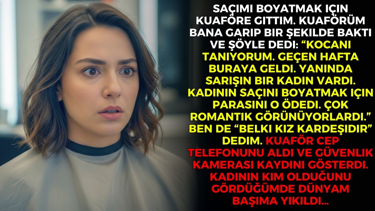 Kocamın bir kadını kuaföre götürdüğünü öğrendim; kayıtlarda onun kim olduğunu gördüğümde…