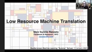2021 2.4 Low resource Machine Translation - Marc'Aurelio Ranzato