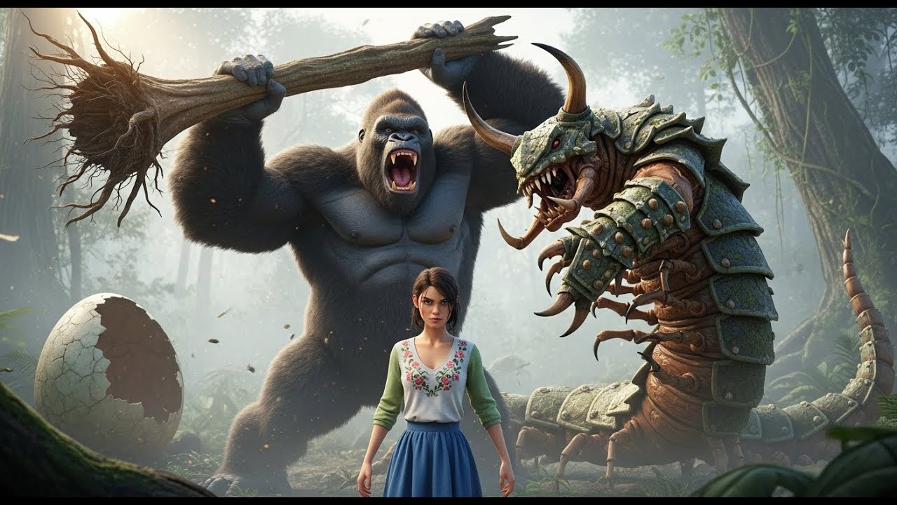 King Kong vs Giant Centipede Centor Battle/King Kong movie