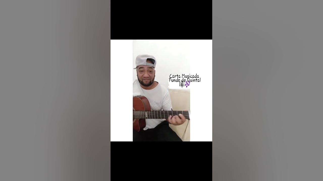 Carta Musicada - Fundo  de Quintal   @DiSilvacompositor #Shorts #Pagode