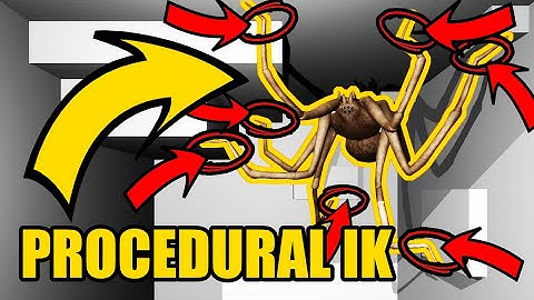 Procedural Spider (Unity) Showcase