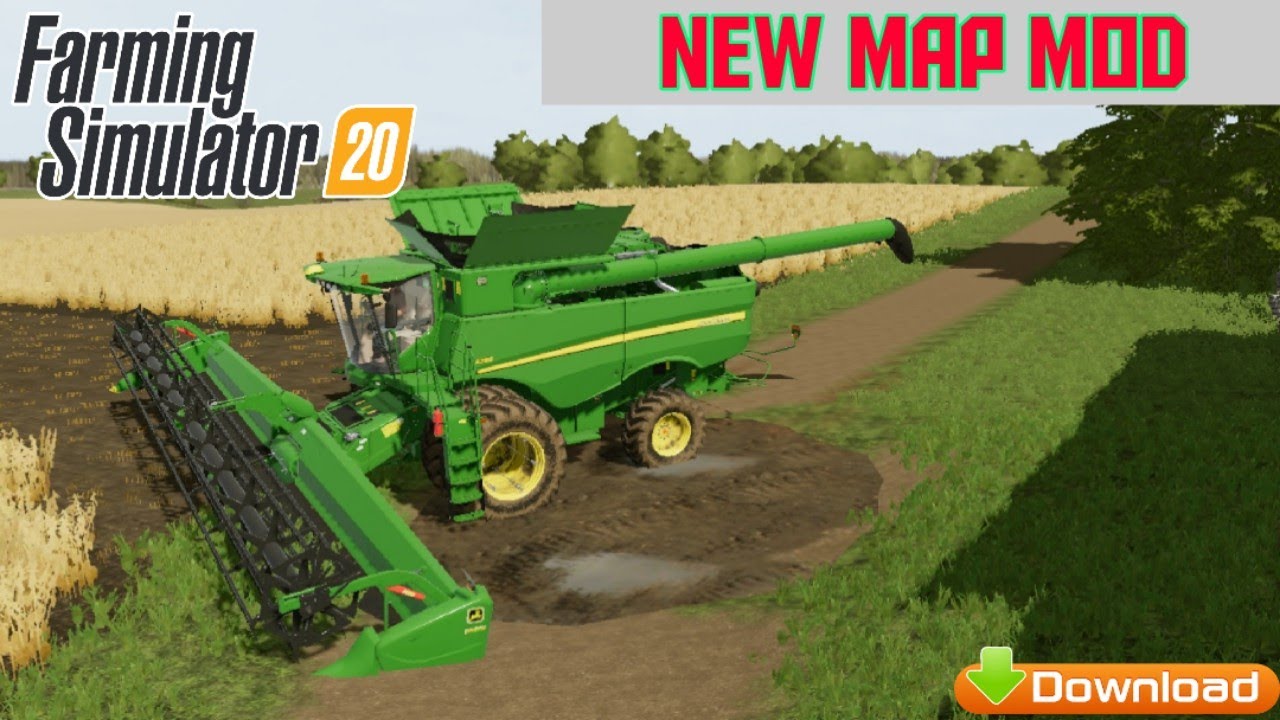 FS 20 New Map Mod with Mud Land.