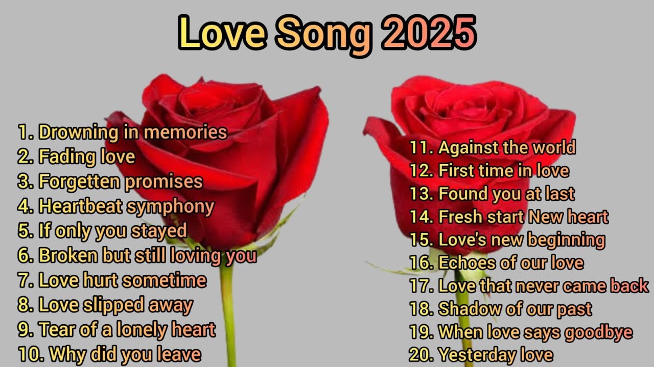 romantic song 2025/Love song 2025/fading love