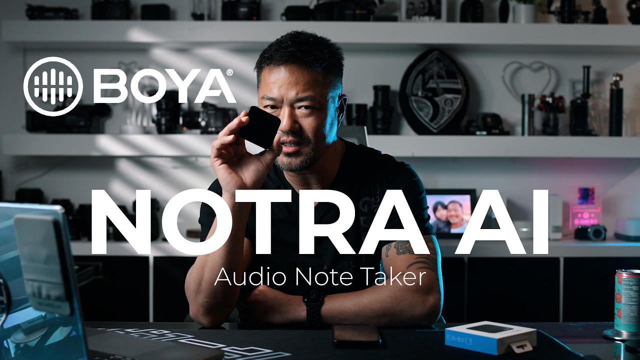 BOYA Notra AI Recorder – This Tiny AI Device Replaces Your