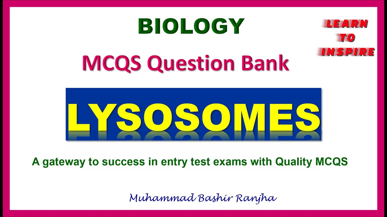 Lysosomes. #Lysosomes, #Thecell,#cellmcqs,#mdcatbiologymcqs ,#mdcat2023,#etea2023 #nums2023