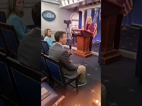 اسمعوا رد المتحدثة بأسم البيت الأبيض على أحد الصحفيين