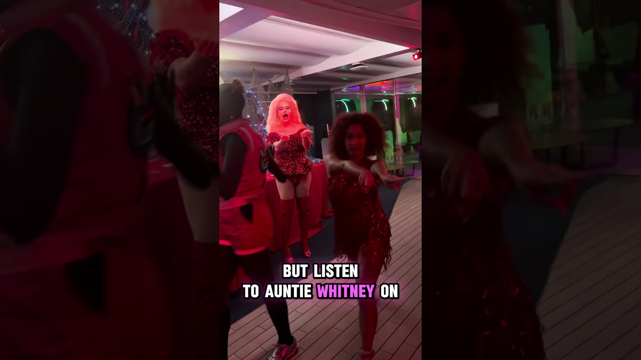Scarlet night #virginvoyages #cruise  #cruiselife e