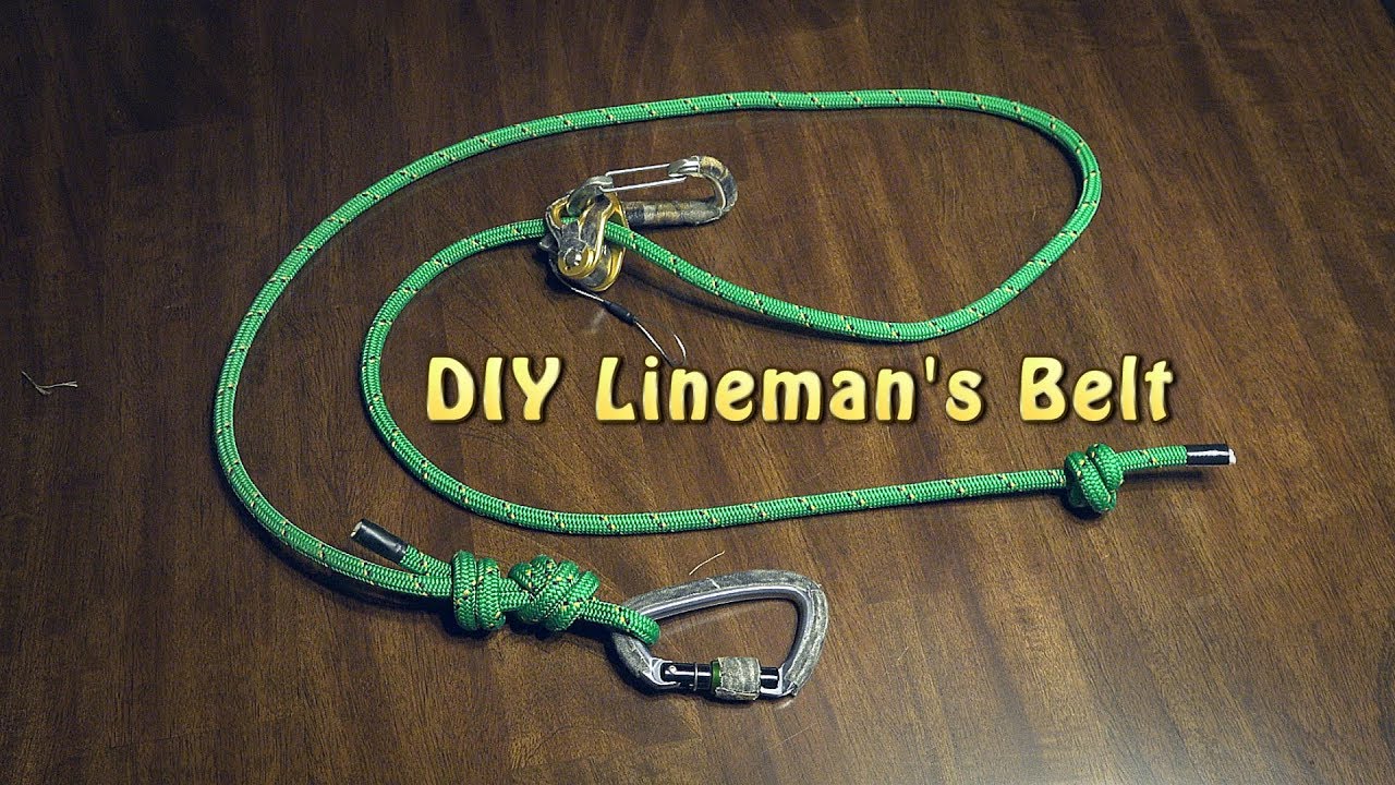 DIY Lineman's Belt - DIY Sportsman