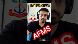 AFMS army doctor 2026 interview #shorts | AMC SSC Interview preparations
