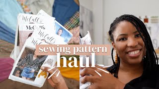 I treated myself to some NEW DESIGNS to make in my NEW CRAFT ROOM! Sewing pattern haul