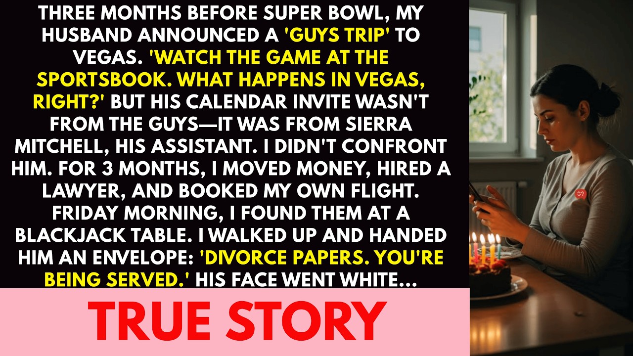 My Husband Planned a Vegas Trip with 'The Guys'... I Showed Up at His Blackjack Table