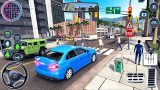 Modern Car Driving School Simulator - BMW Speed City Drive and Parking 3D - Android GamePlay screenshot 4