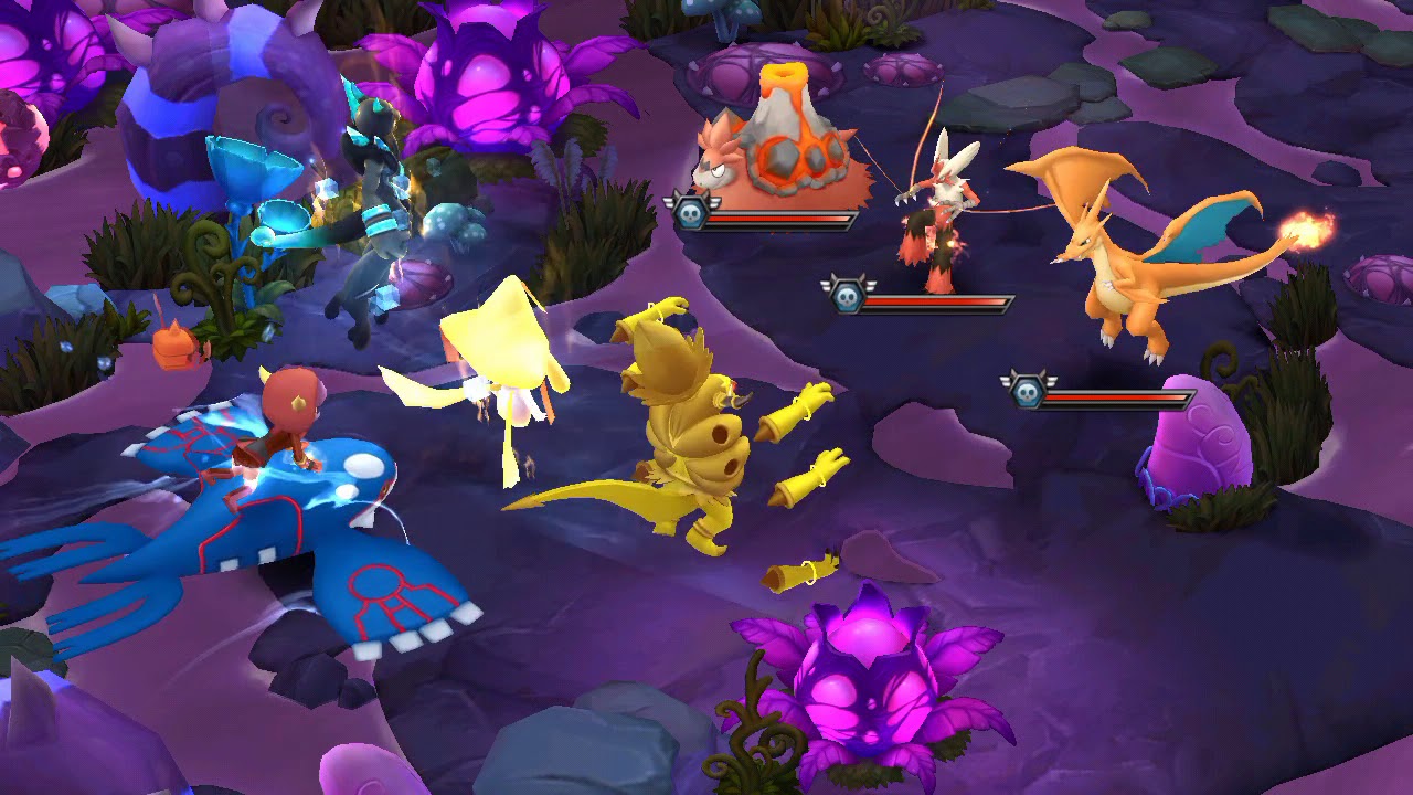[Pokeland Legends] - Overlord Shadow Mewtwo X & Overlord Victini - In Action!