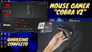 Mouse Gamer "Cobra V2 m711" Redragon (MELHOR CUSTO BENEFÍCIO 2022!!!) UNBOXING E REVIEW COMPLETO.