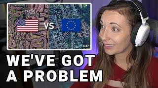 American vs. European Suburbs | American Reacts
