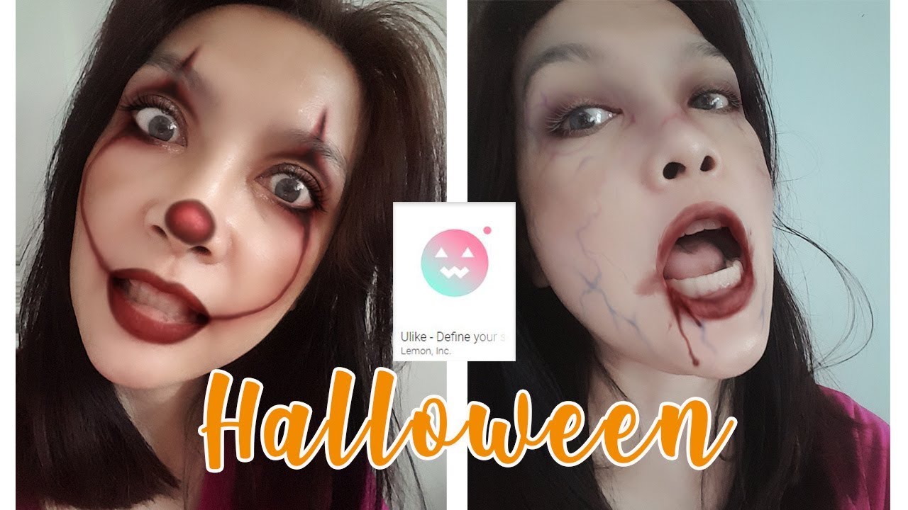 แอปแต่งหน้าฮาโลวีน Ulike โหลดฟรี | Halloween | Plaubon - Youtube