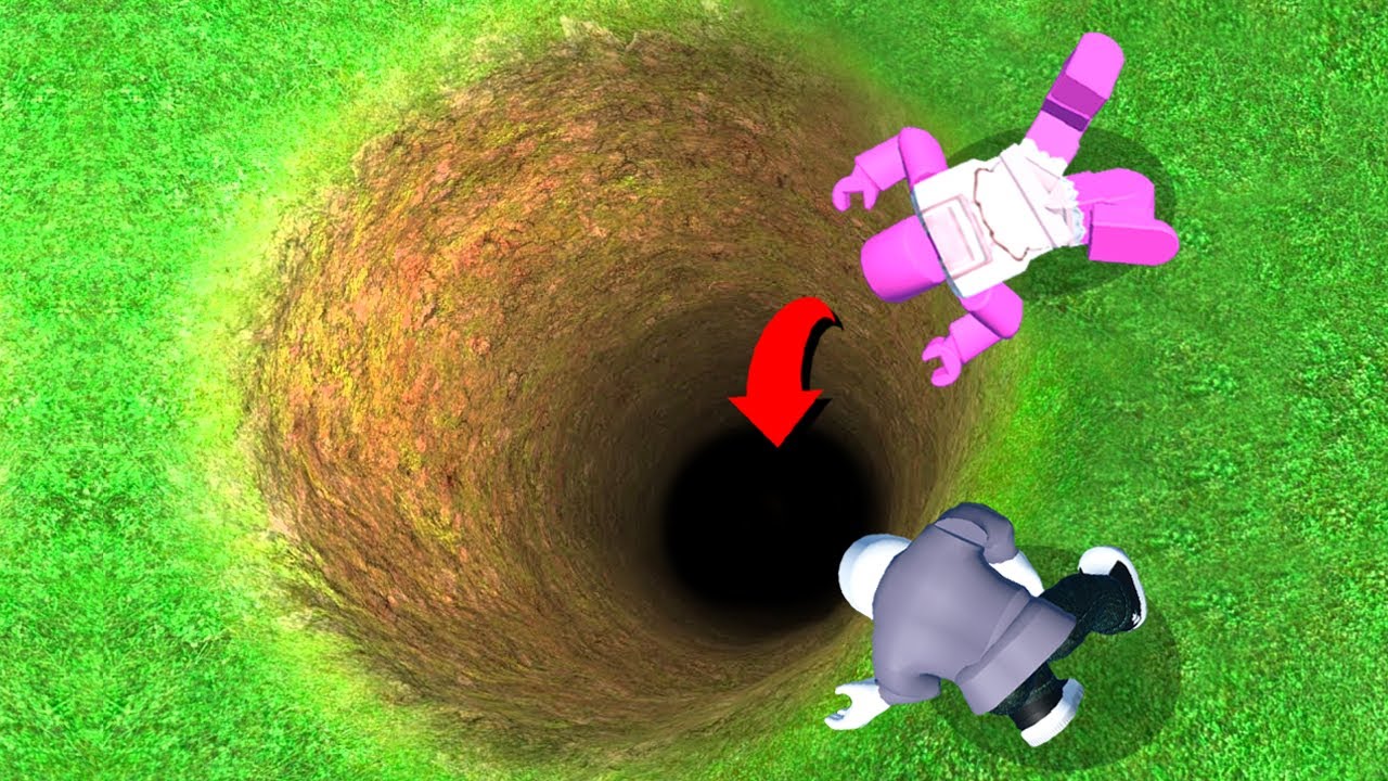 [로블록스] 루시와 함께 계단에서 구르고!! 맵끝까지 구멍을 뚫었어요!!!! 라그돌!!