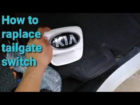 How to replace and install tail gate switch on your car (Kia picanto)