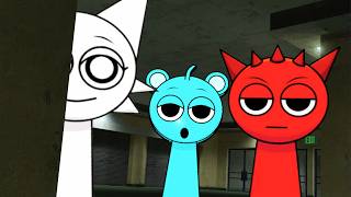 SPRUNKI Wenda, Sky, and Raddy ATTACK CHASE In LIMINAL Commercial | Gmod Nextbots