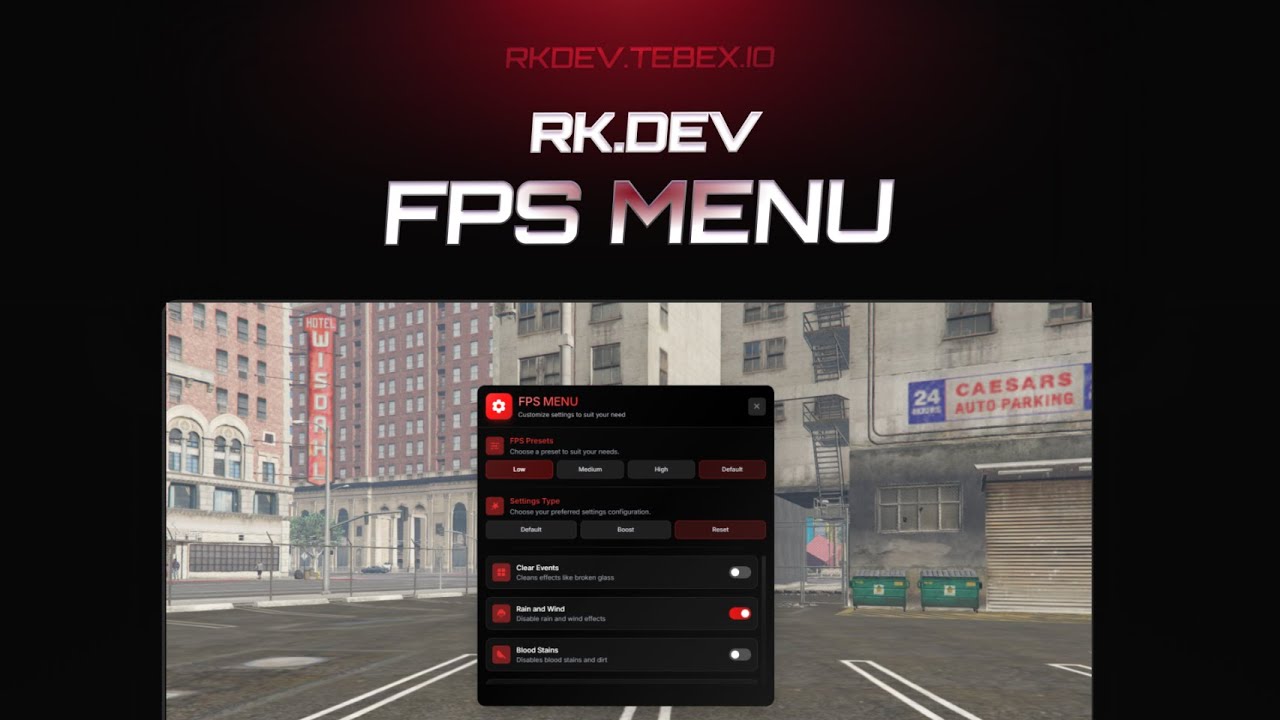 Advanced FiveM FPS Menu - Fast Series Edition! - YouTube