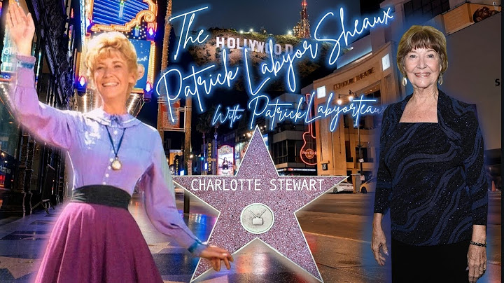 Charlotte Stewart on The Patrick LabyorSheaux with Patrick Labyorteaux