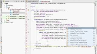 android studio tutorial PersonForm part 3